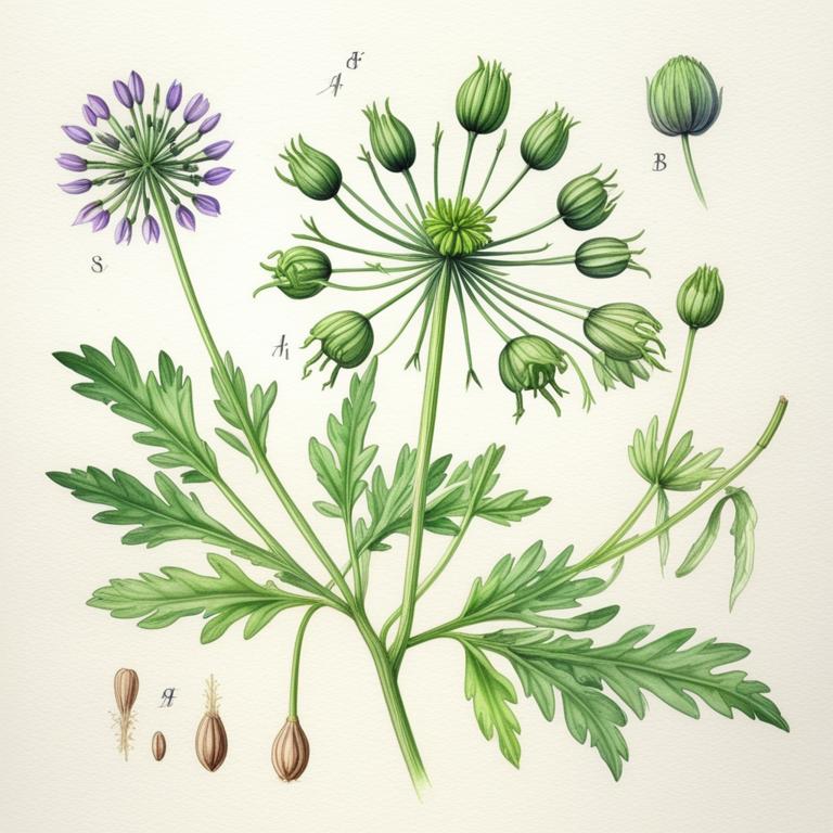 apium graveolens botanical illustration