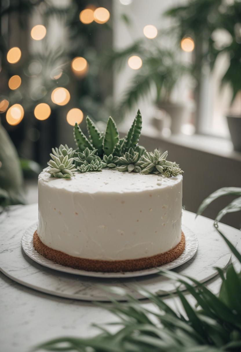 Sweet greenery with a cake-like texture.