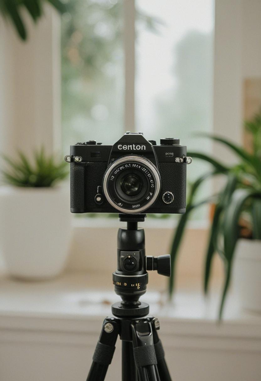 Ethereal camera shots of plants in soft, natural lighting.