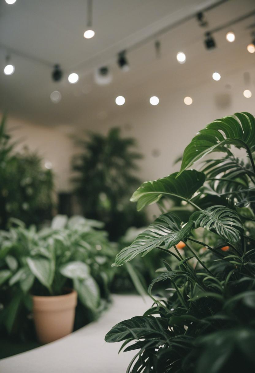 Ethereal plants in a concert-inspired visual style.