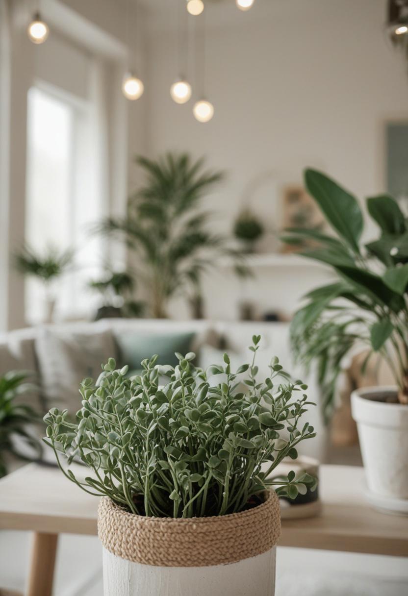 Elegant plant arrangement for a cozy decor aesthetic.