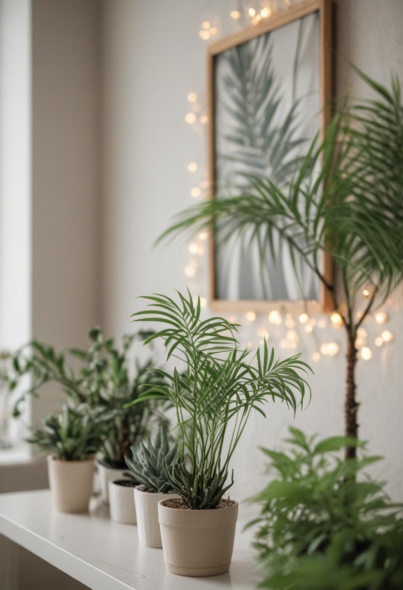Elegant greenery for a stylish, serene space.