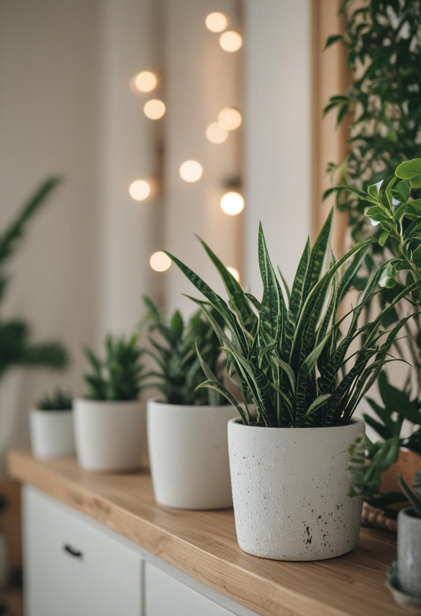 Elegant plant arrangement for a cozy decor aesthetic.