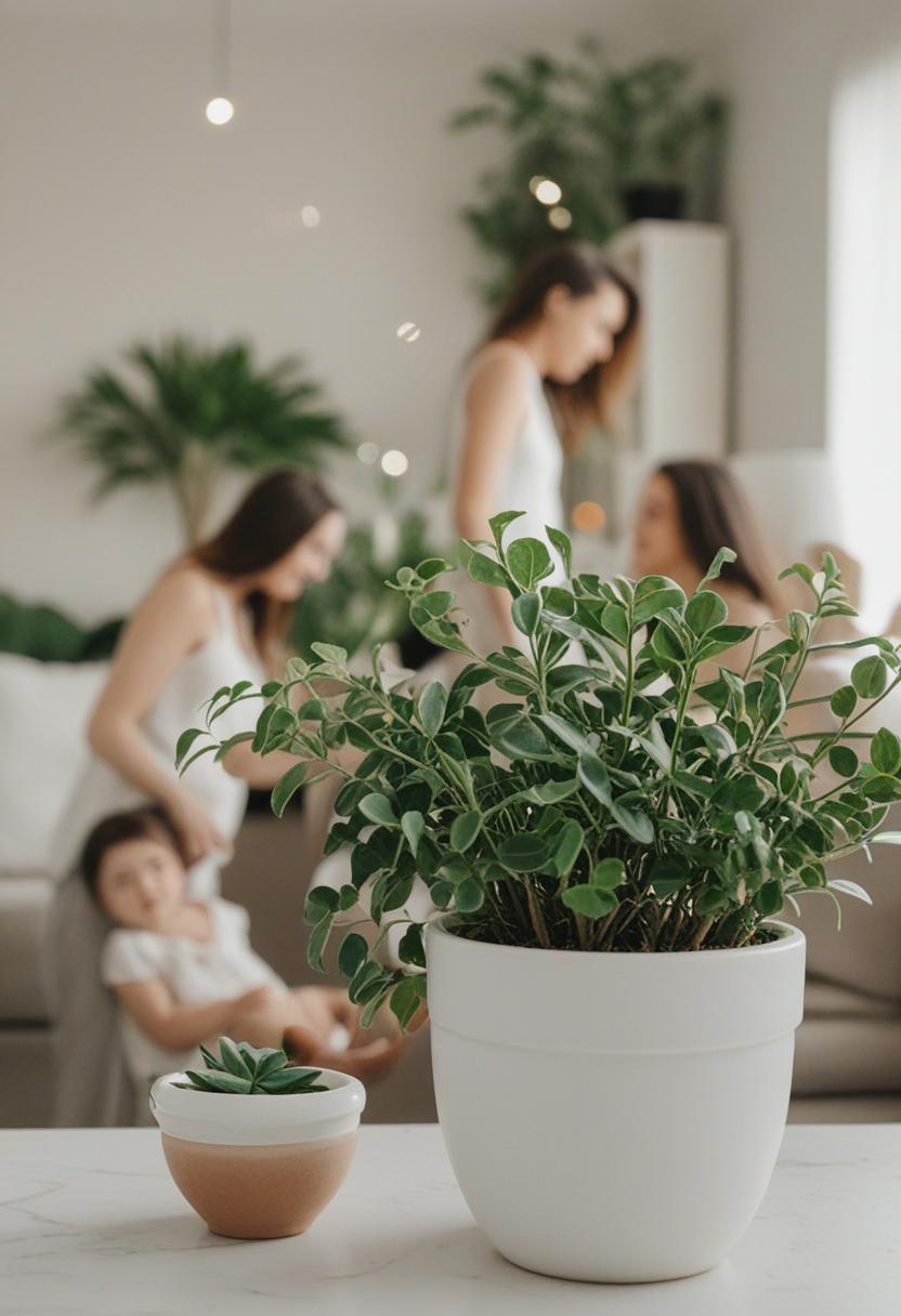 Family-style plants with a cozy, homey aesthetic.