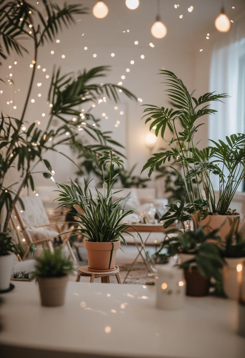 Vibrant plants for a festive, lively party vibe.