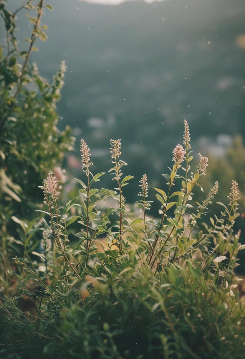 Elegant plants in a stylish, photo-worthy aesthetic setup.