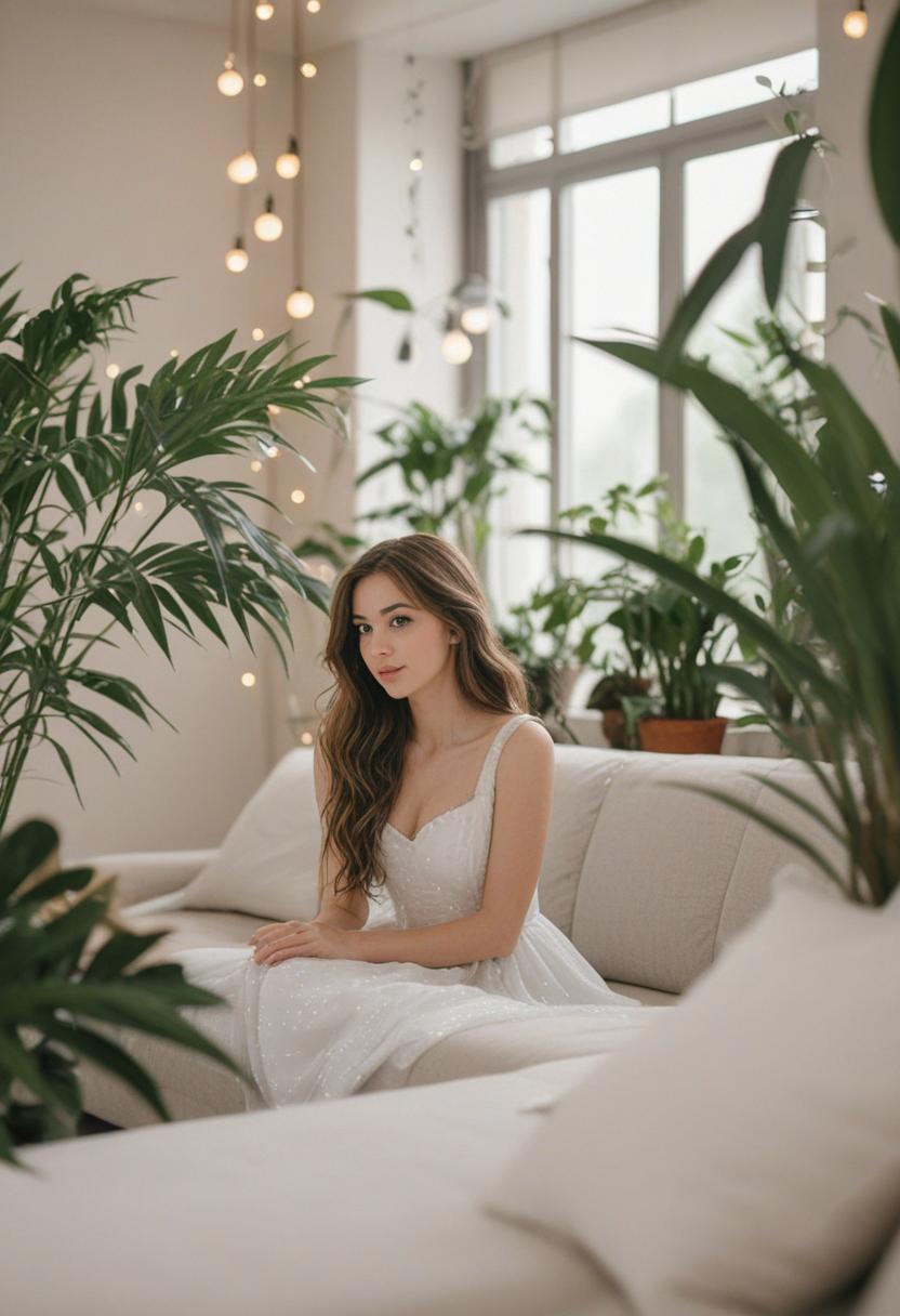 Royal greenery with princess-inspired plant aesthetic.