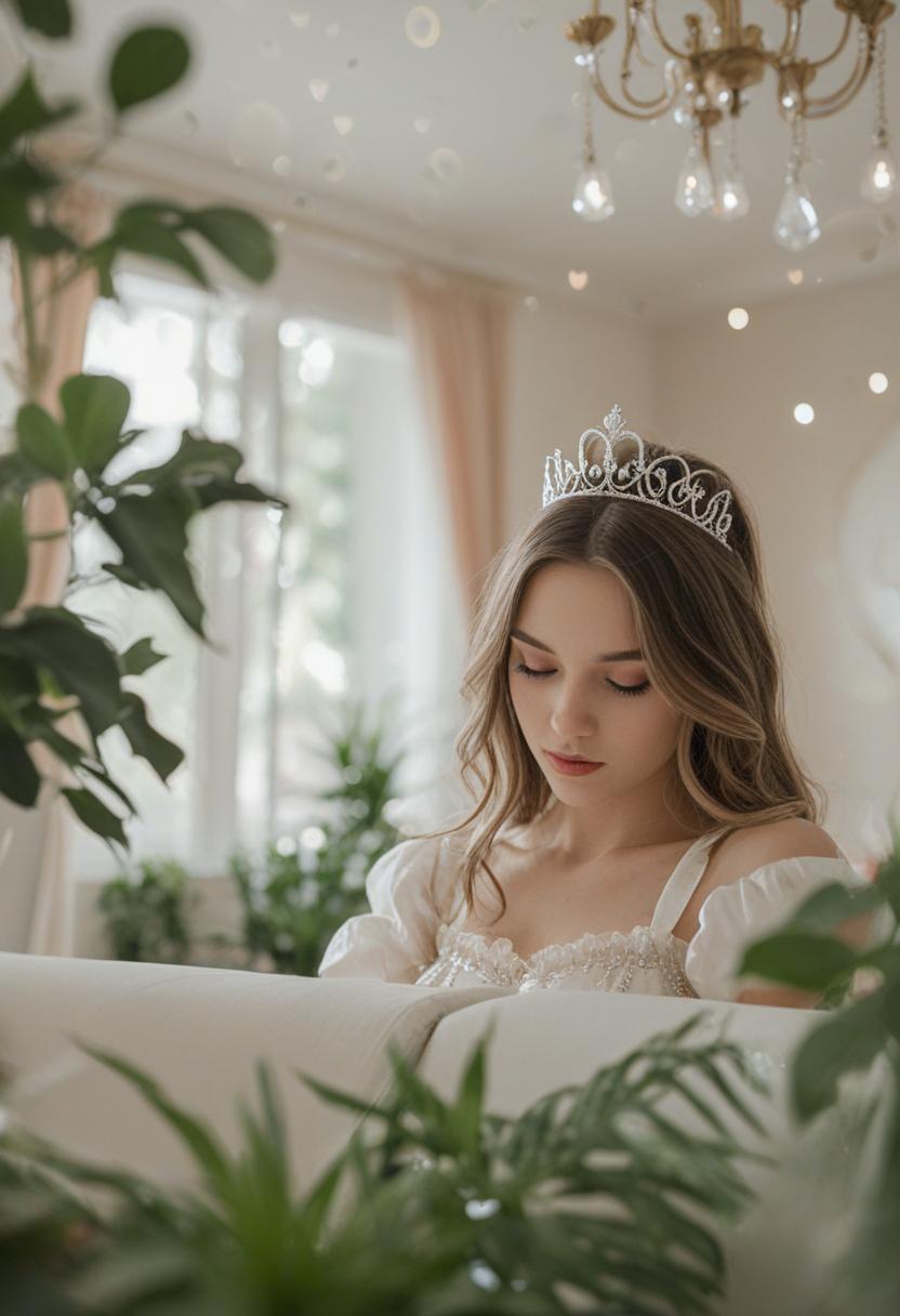 Princess-themed plants with elegant, whimsical charm.