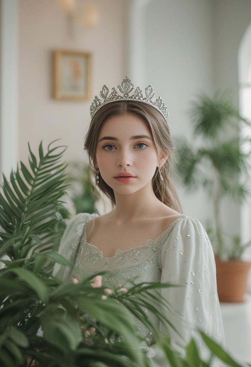 Princess-themed plants with elegant, whimsical designs.