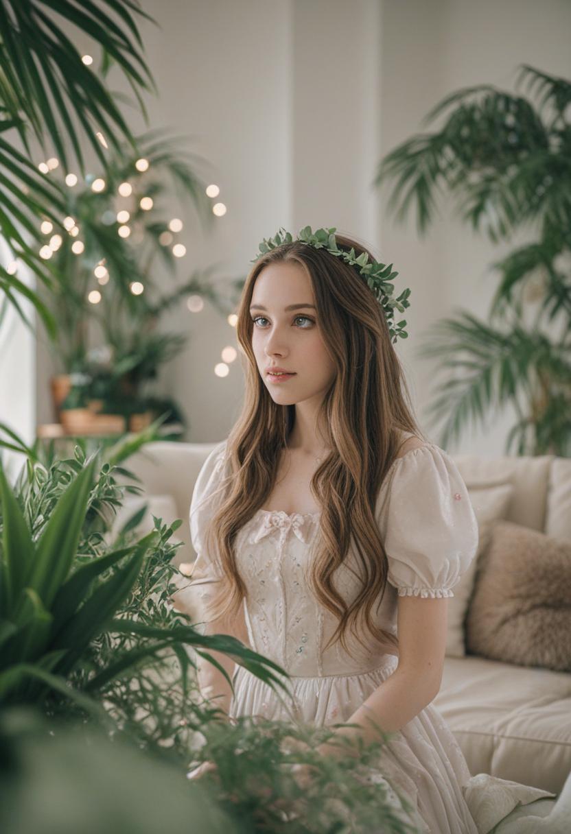 Princess-themed plants with elegant, whimsical designs.