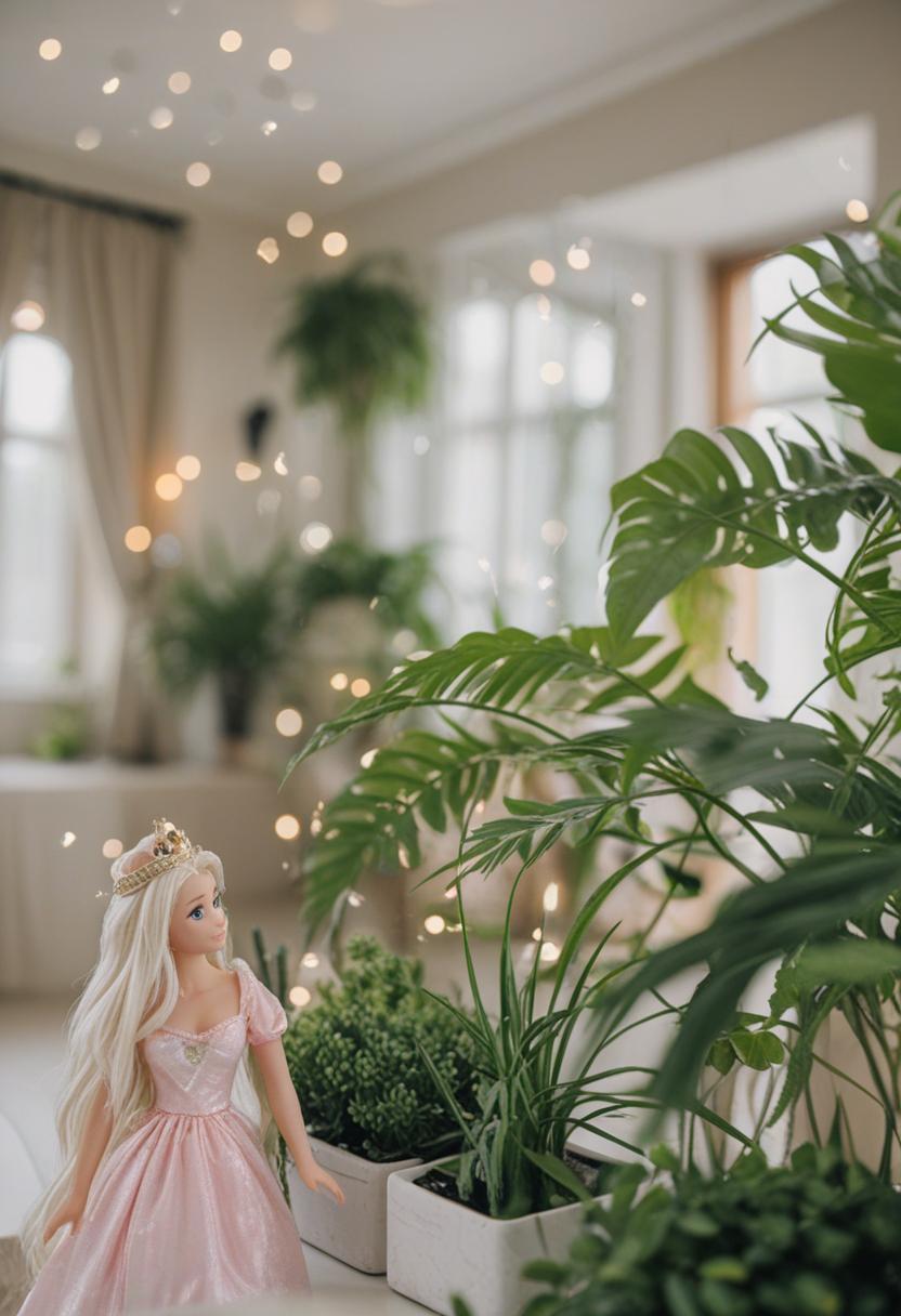 Princess-themed plants with elegant, whimsical designs.