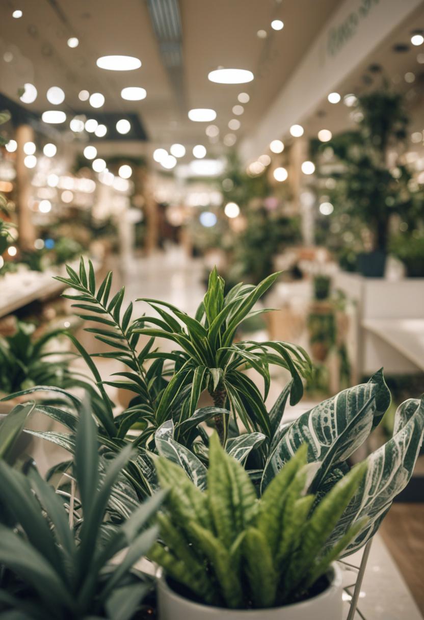 Shoppe plants with a stylish, plant-filled shopping aesthetic.