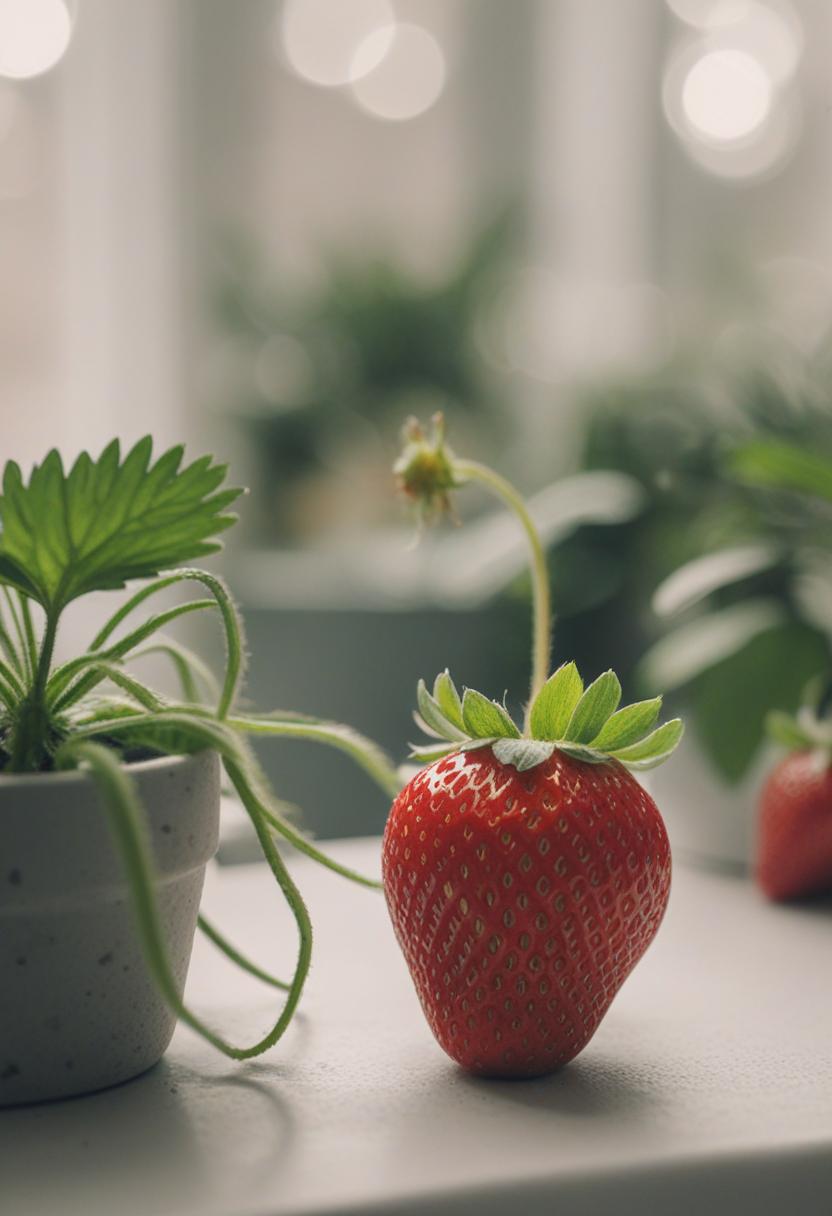 Sweet pink blooms and fresh green leaves.