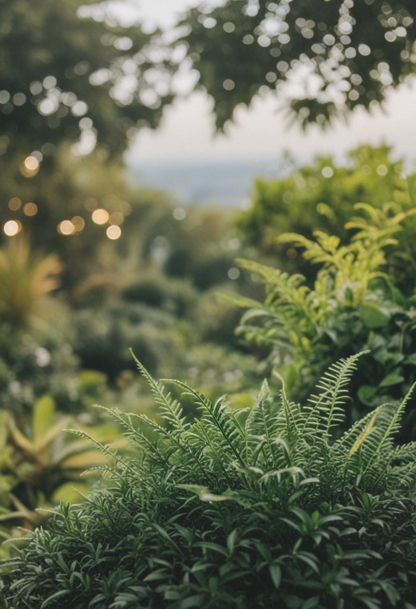 Ethereal plants in a calming, vibe-inspired setting.