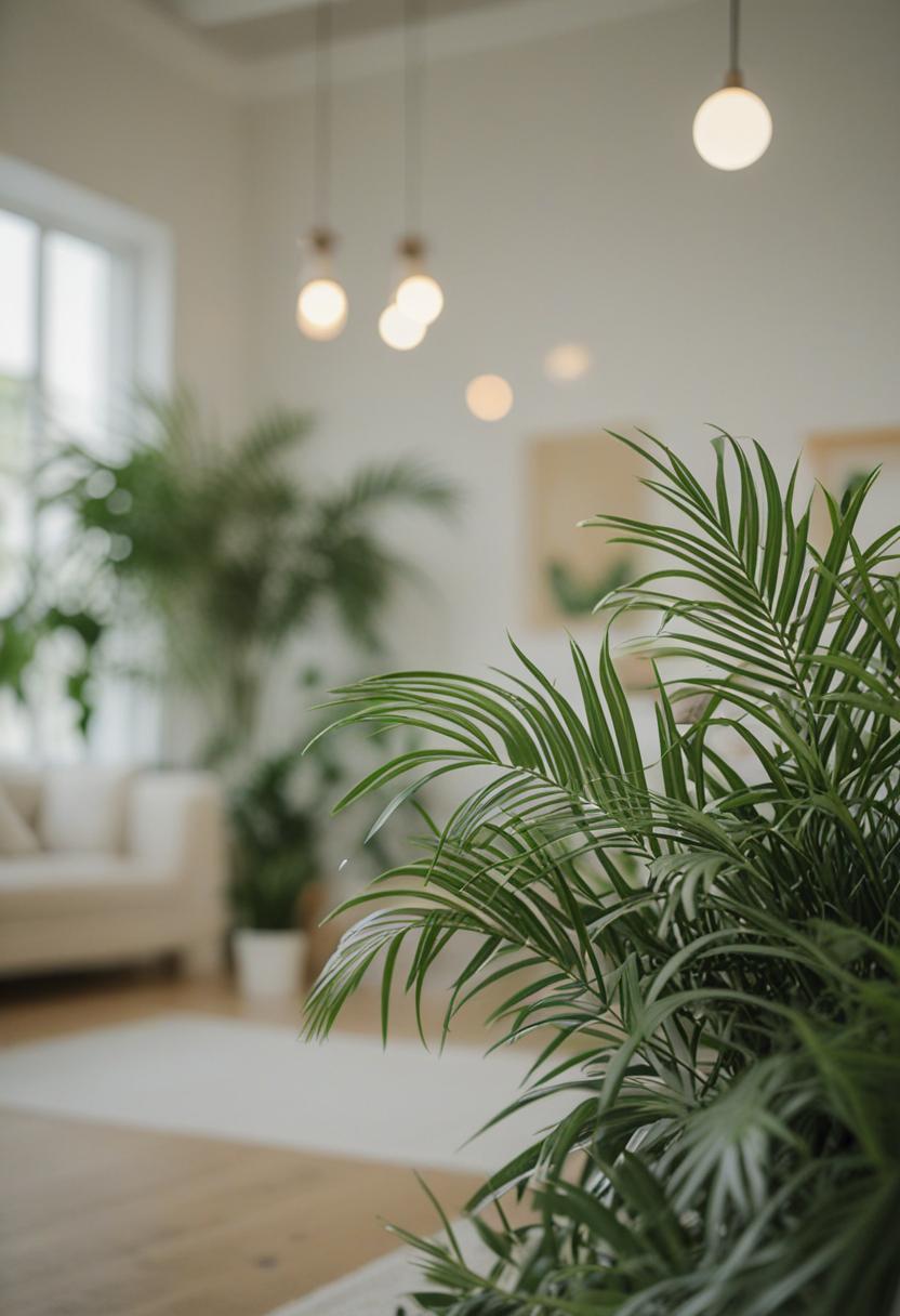 Elegant greenery with a calming, nature-inspired vibe.