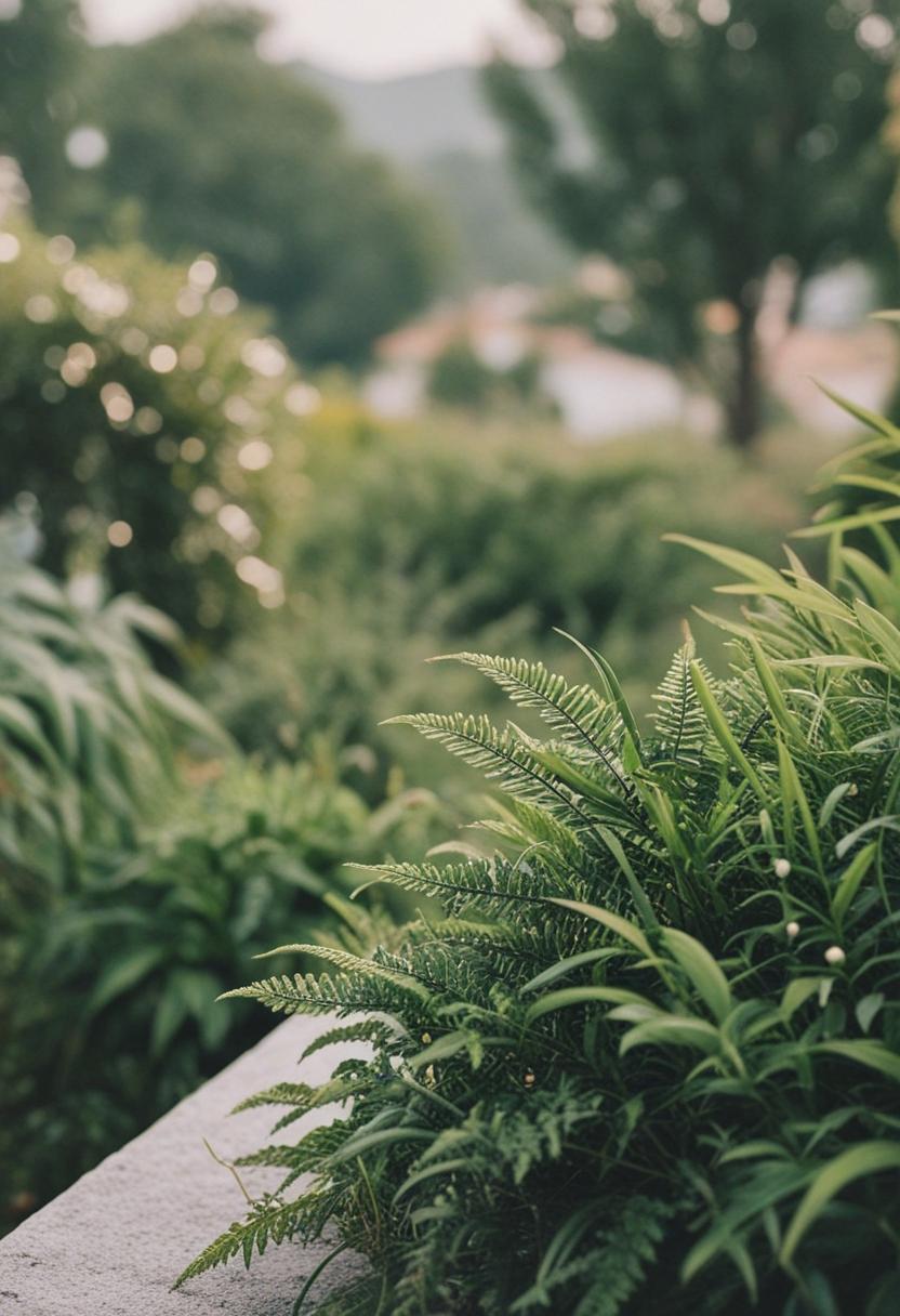 Ethereal plants in a cozy, calming indoor vibe.
