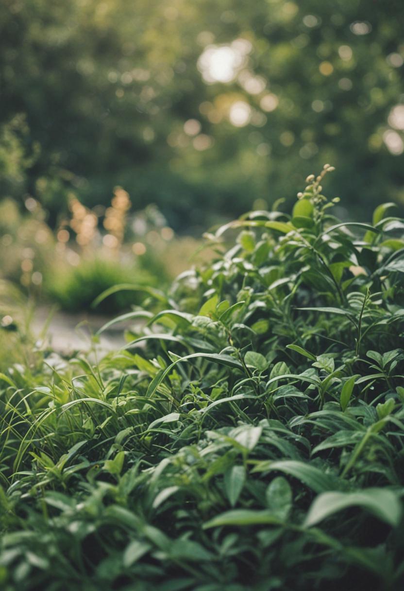 Vibrant greenery with a calm, aesthetic vibe.