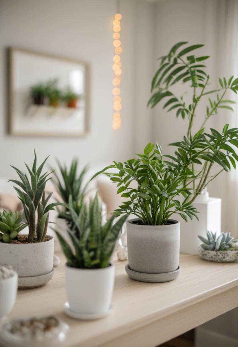 DIY room decor with plants for a fresh, green touch.
