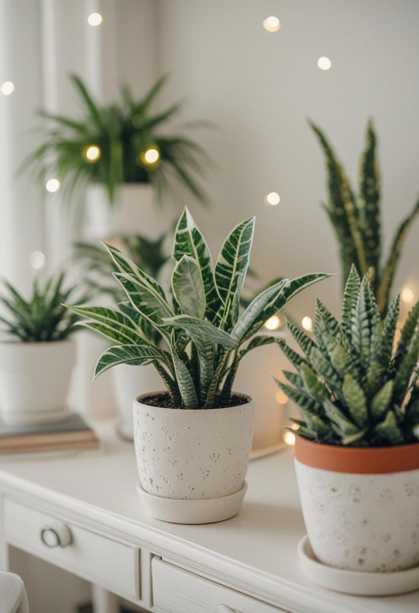 DIY room decor with plants and natural vibes.
