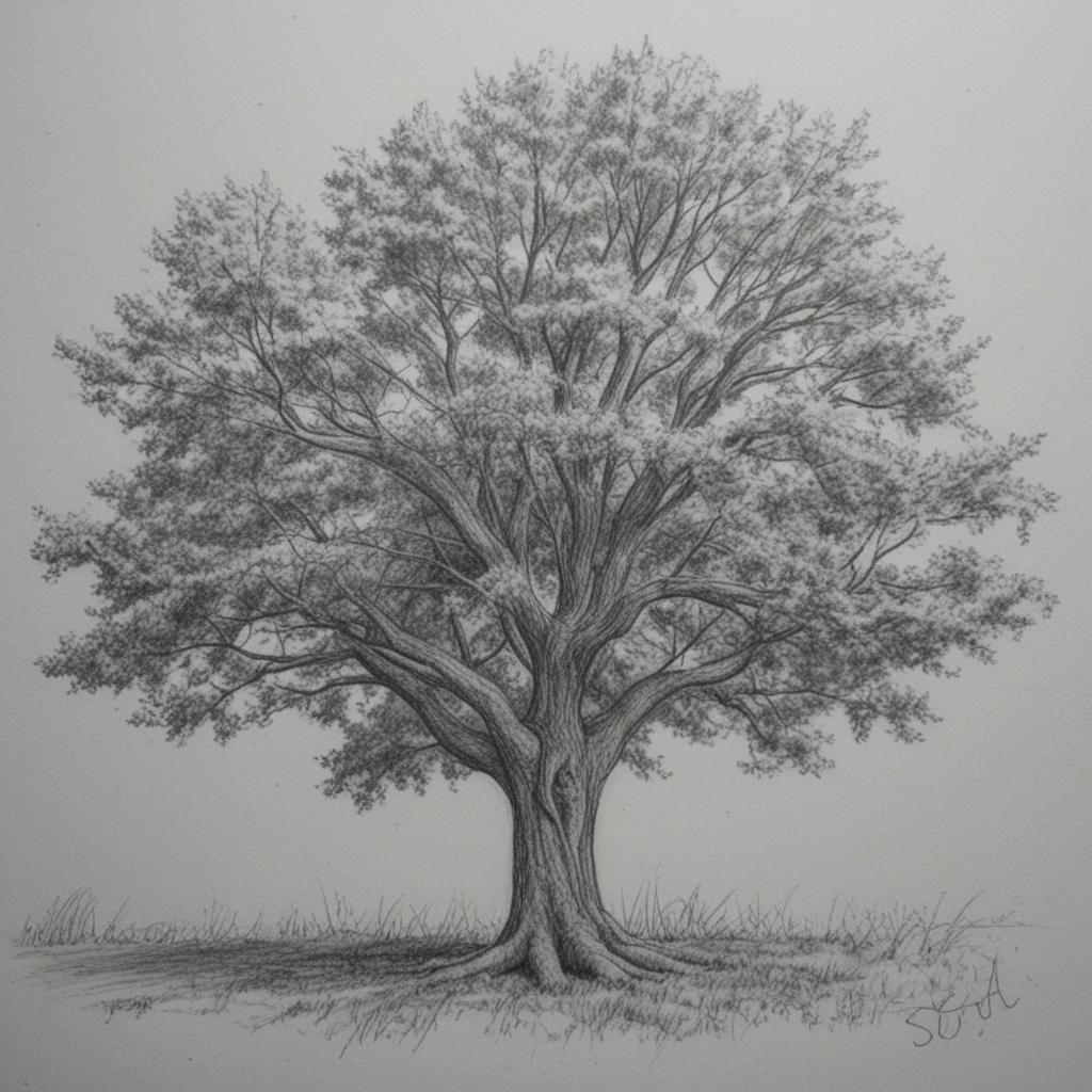 tree drawing