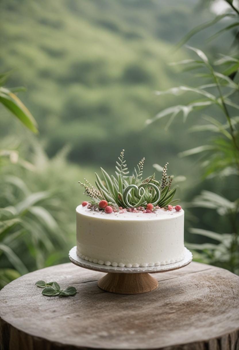 Celebrating love with floral anniversary cake designs.