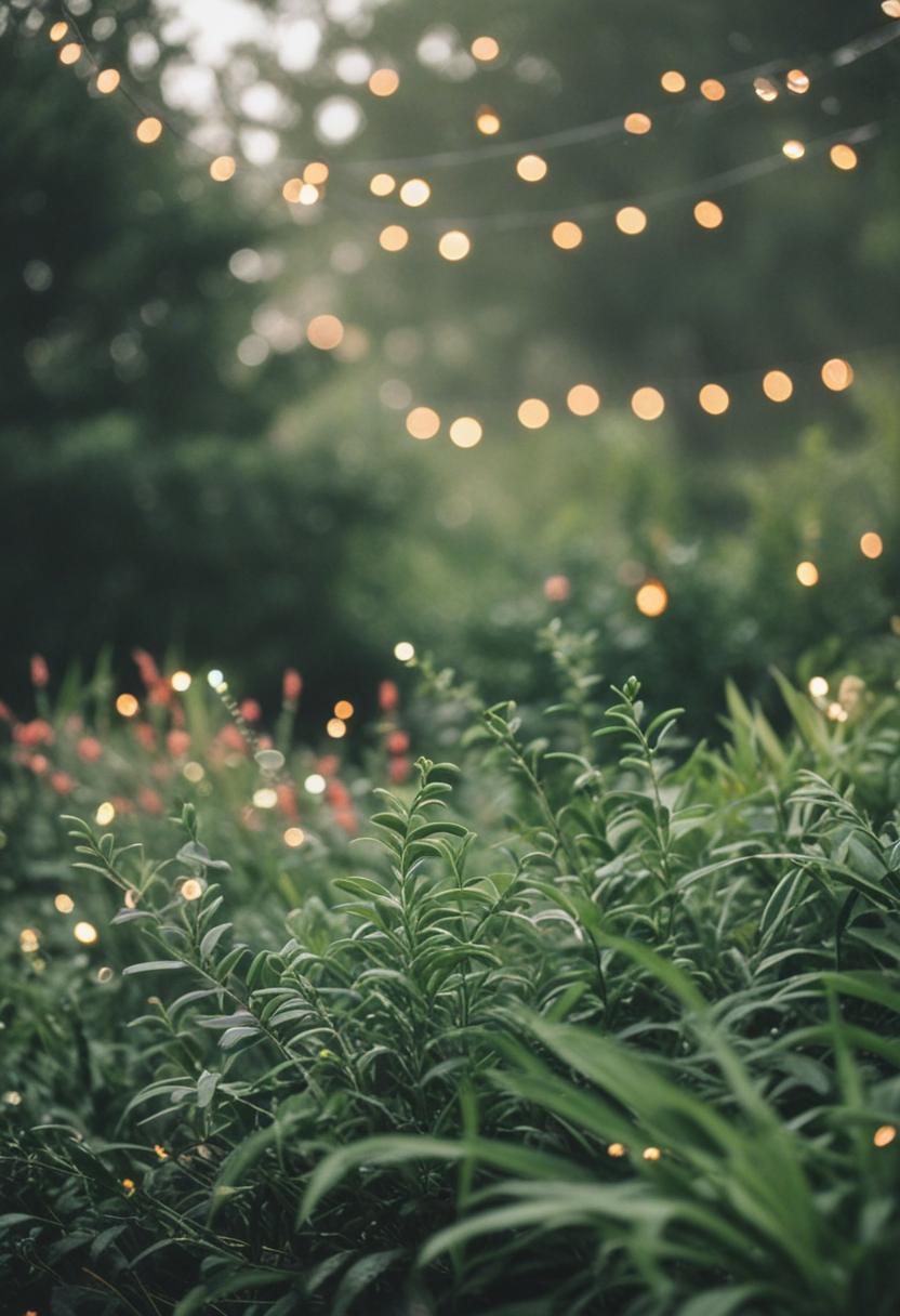 Vibrant plants for a lively party vibe.
