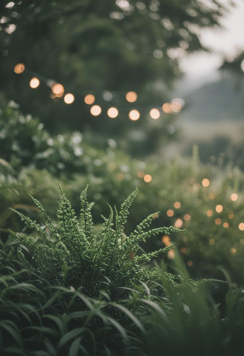 Vibrant plants for a lively party vibe.