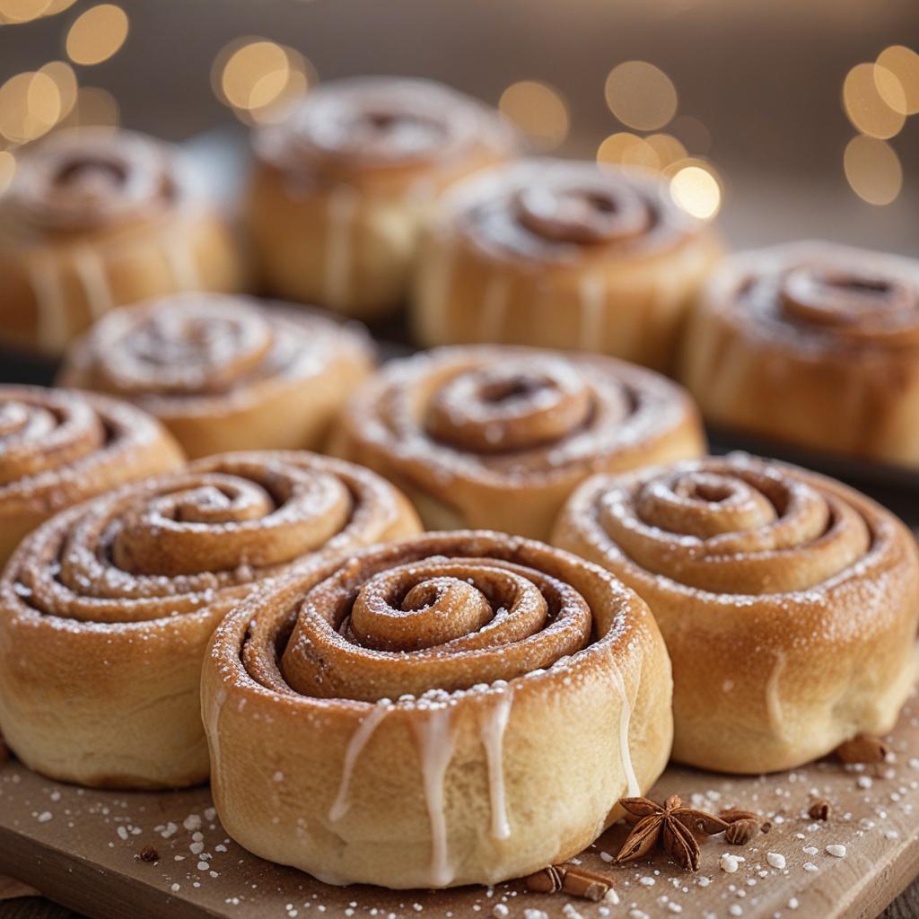 Soft velvet cinnamon roll scent.