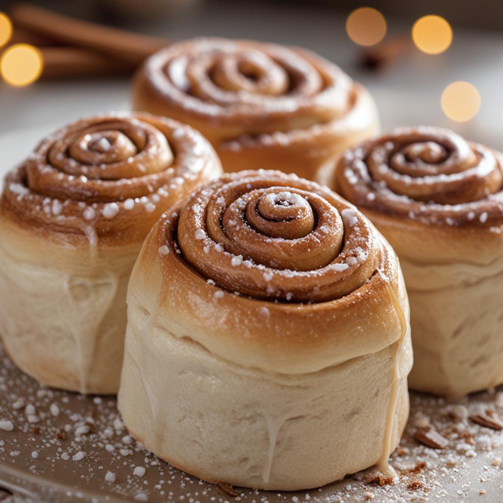 Sweet, fragrant, soft cinnamon rolls.