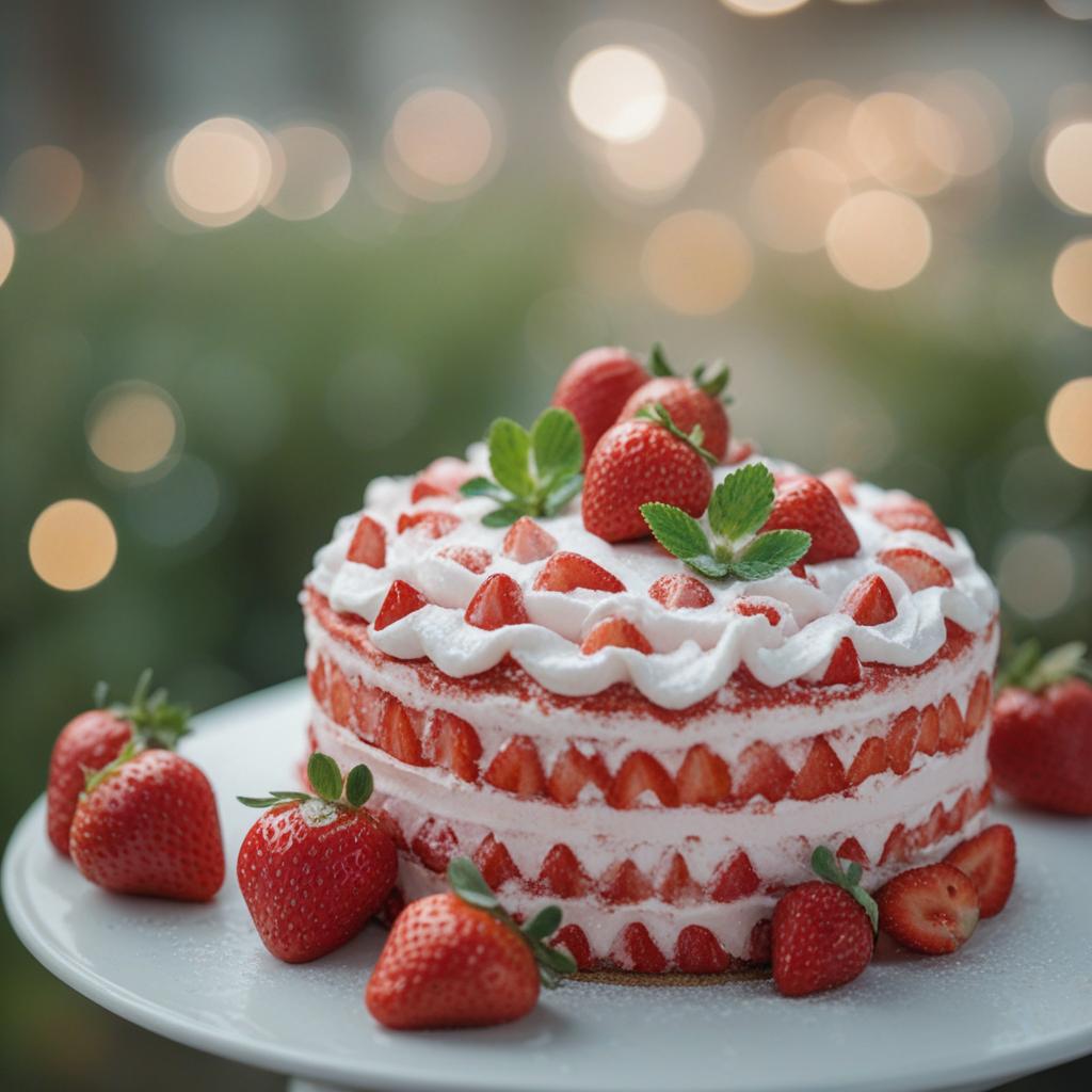 strawberry cake