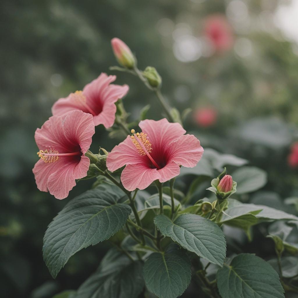 hibiscuses aesthetic