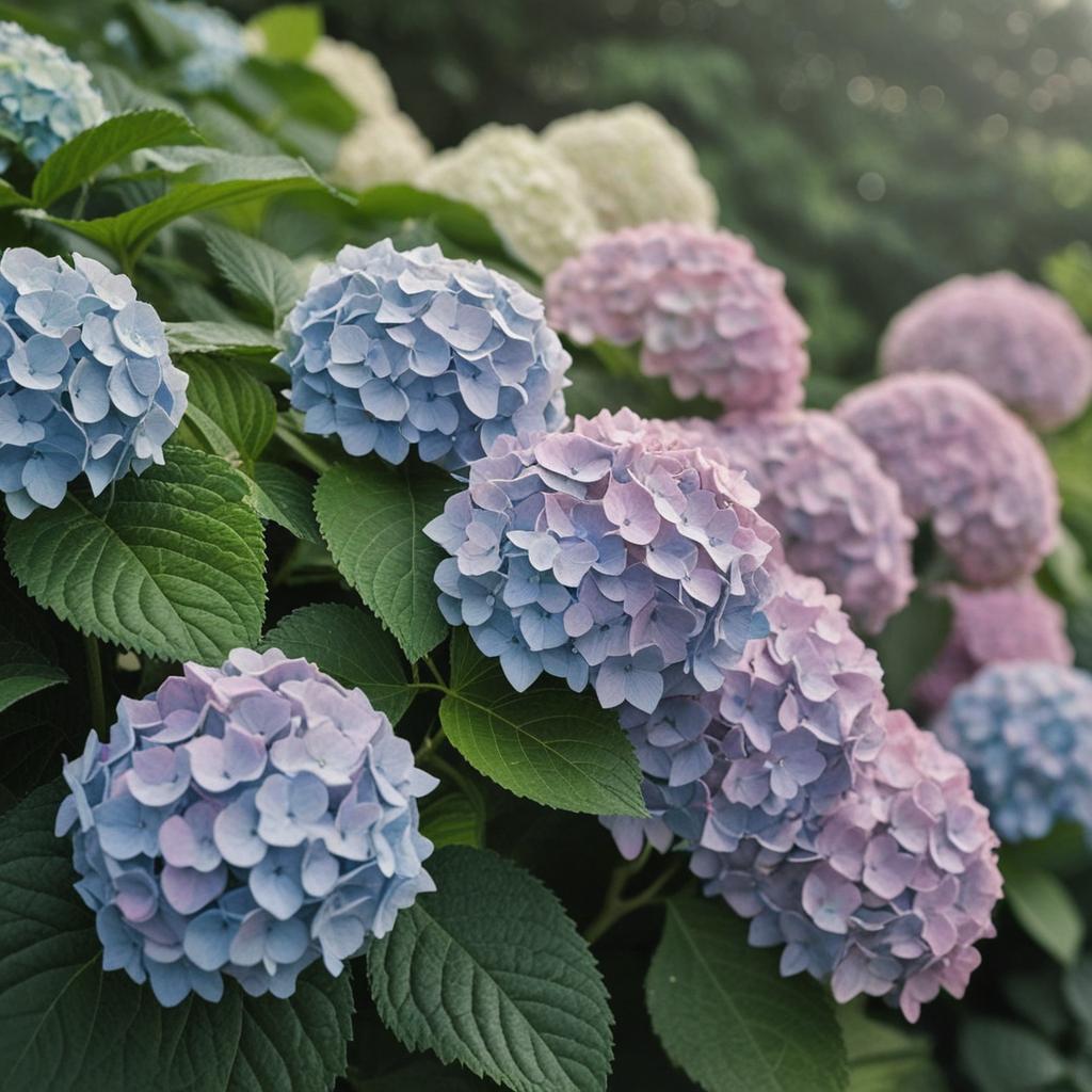 hydrangeas aesthetic
