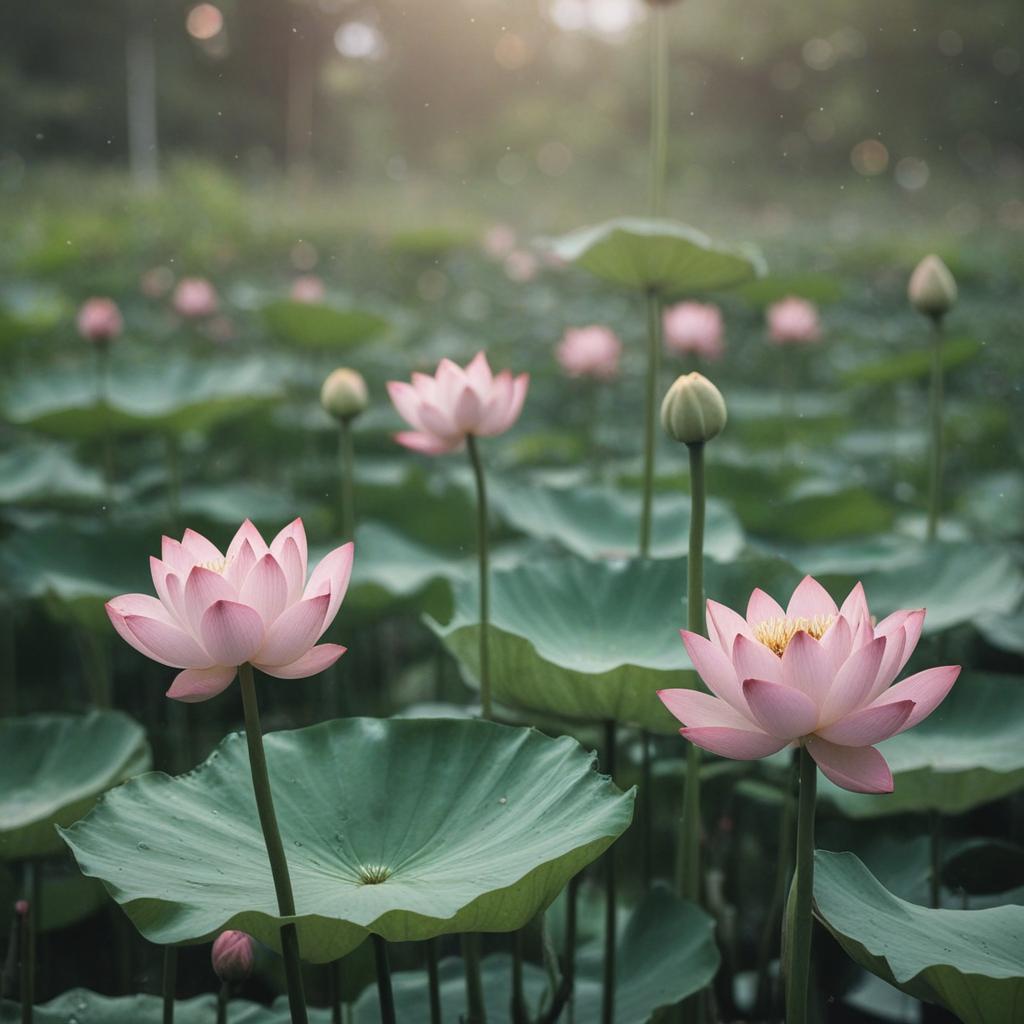 lotuses aesthetic