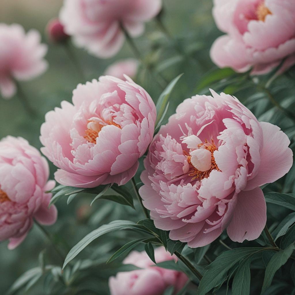 peonies aesthetic