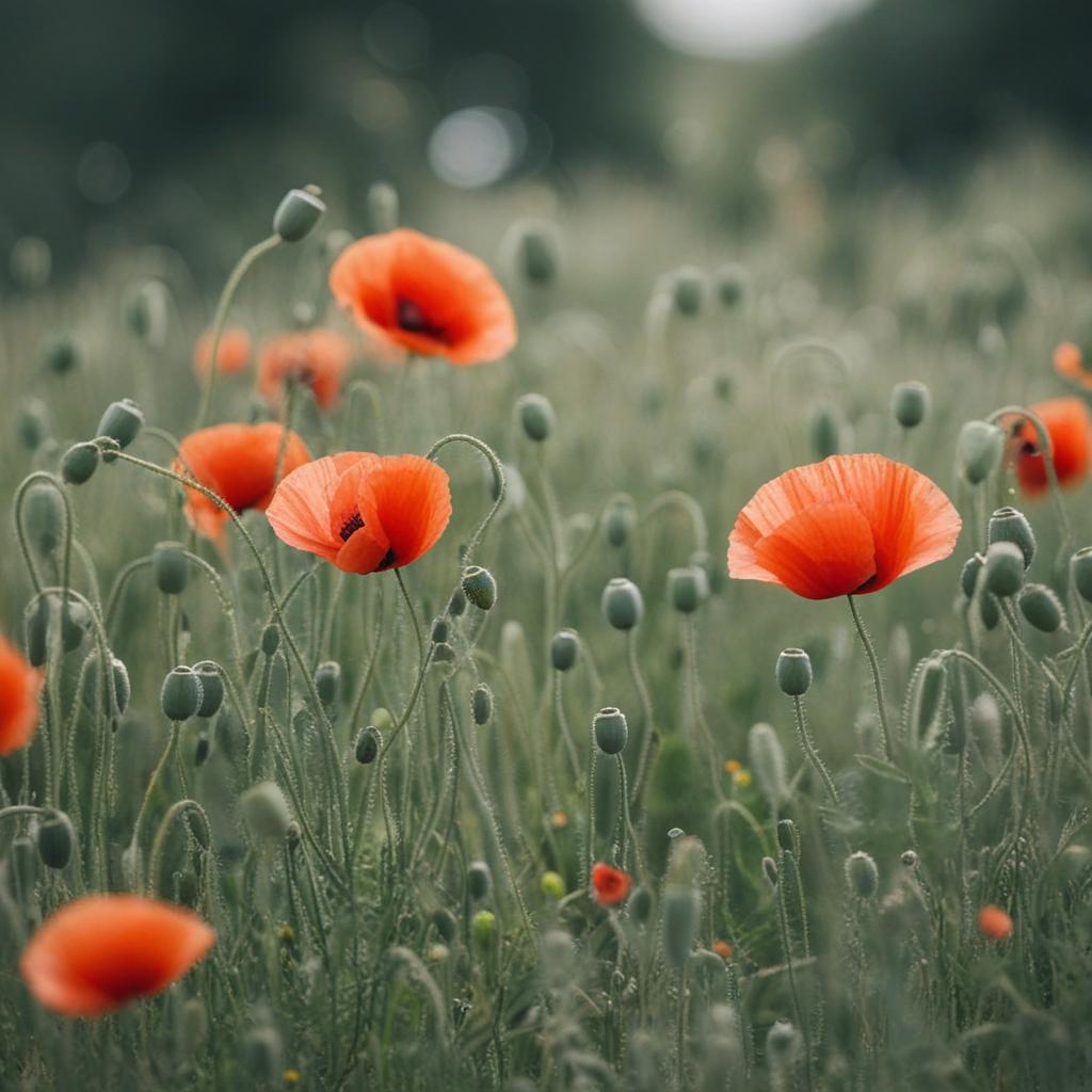 poppies aesthetic
