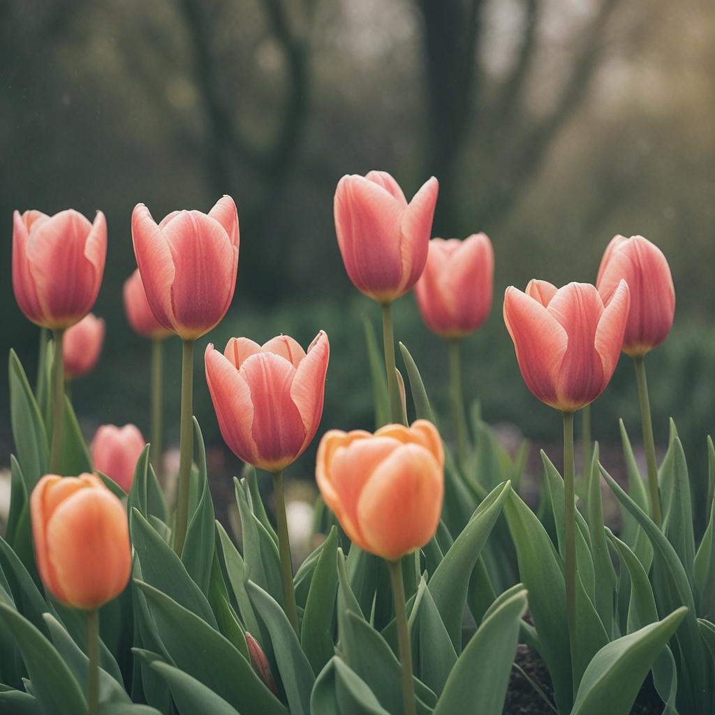 tulips aesthetic