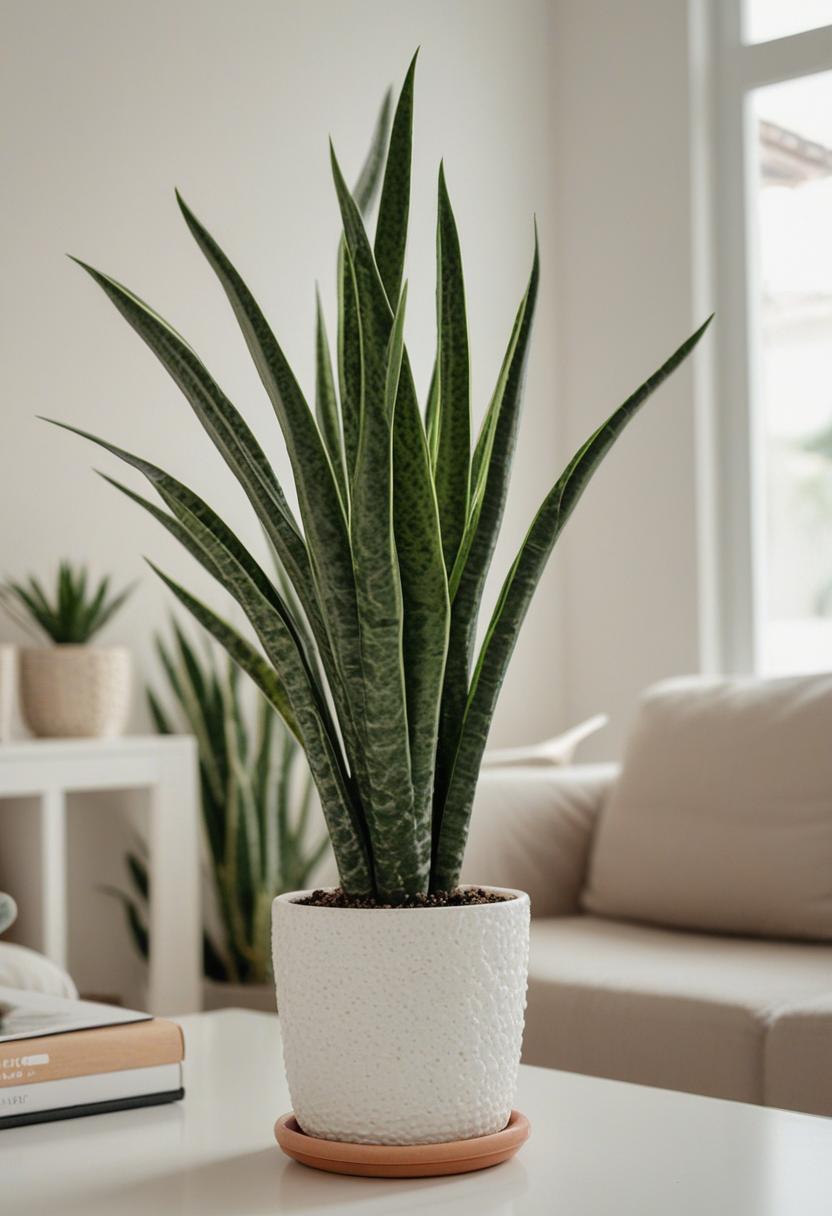 sansevieria trifasciata indoor